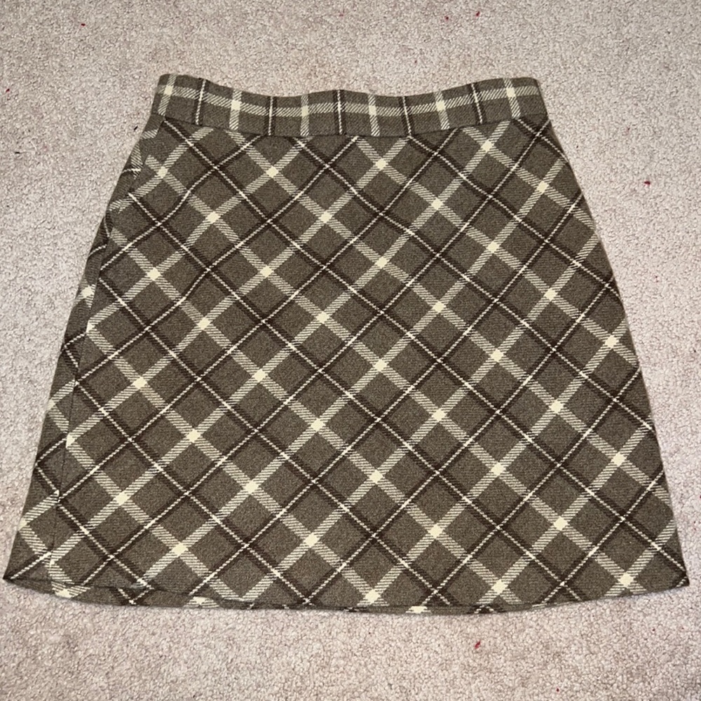 Plaid skirt